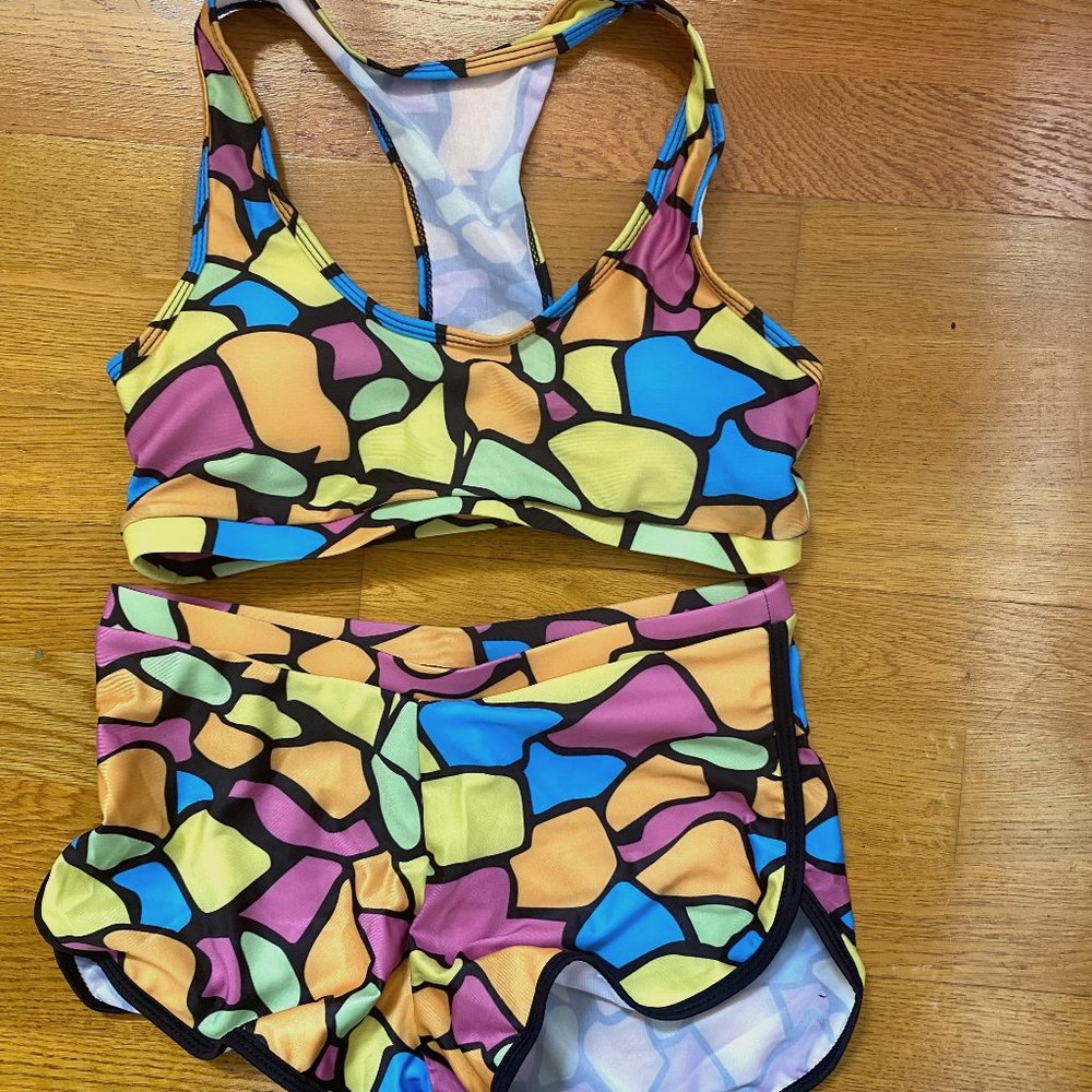 two piece swimsuit NWOT